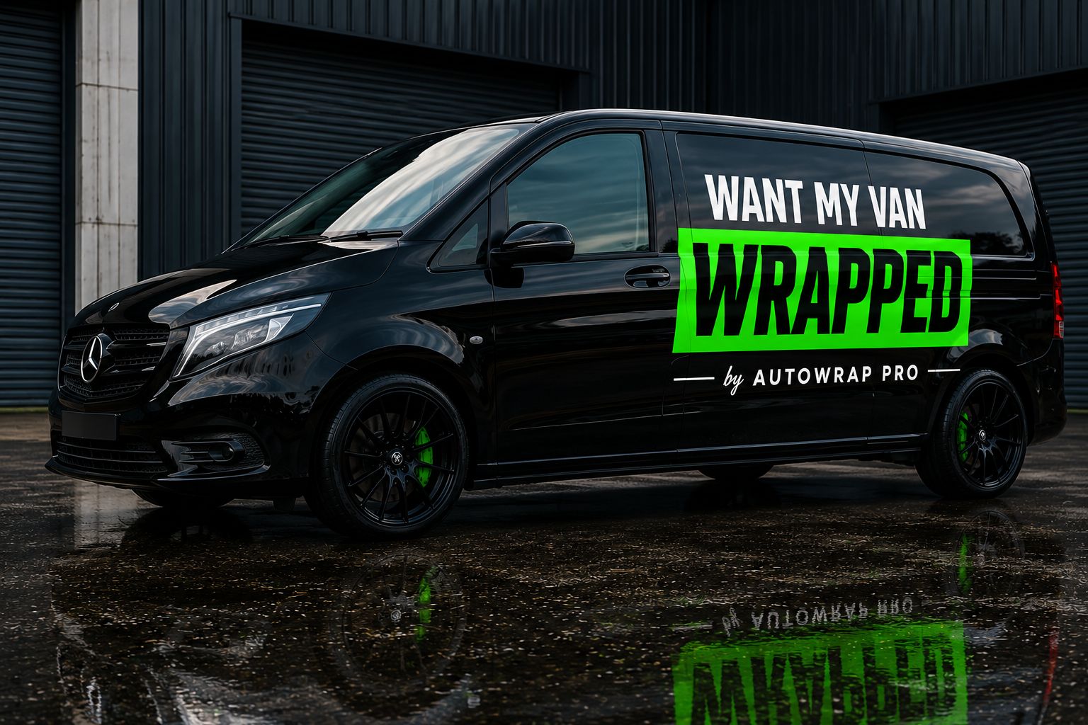 Want My Van Wrapped - wrapped van