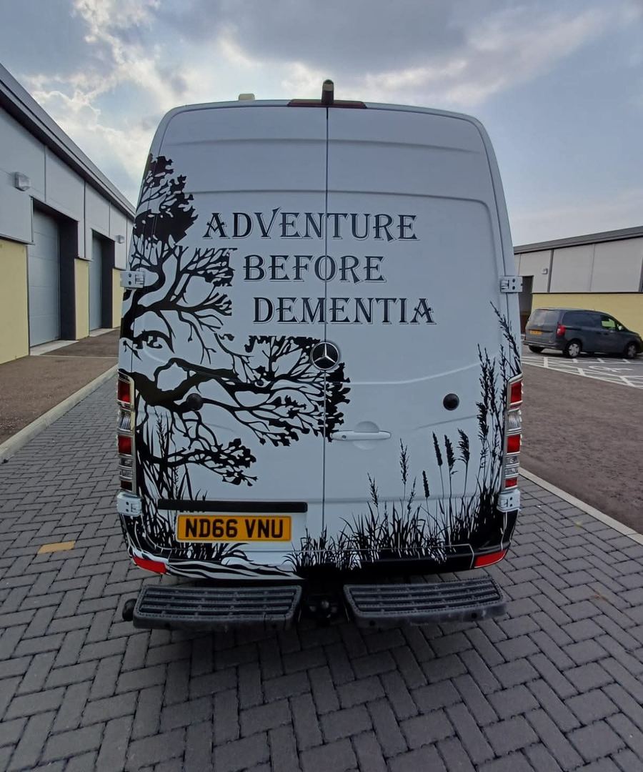 Adventure Before Dementia camper van rear design